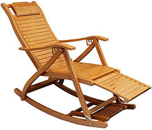 Reclinabili Bamboo Sedia a Dondolo Bambino Sedia Pieghevole per Adulti Casa Poltrona Sedia Cool Sedie Fretta Sedia anziana Pranzo Pranzo Pranzo Sedia