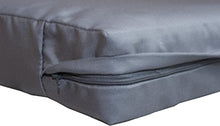 Beo LKP 80x60PY202 - Cuscino per divano, con chiusura lampo e tessuto idrorepellente, 80 x 60 cm, colore: antracite
