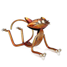 Semplicità Elegante Personalità Creativa Stile Di Gatto Portabottiglie per Vino Accessori Desktop per la Casa Bar Divisorio Decorazioni per Ristoranti Opere D'Arte Yoga Portabottiglie per Gatti Bello