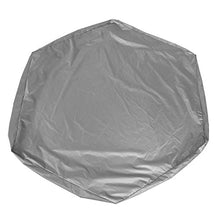 Conkergo Impermeabile Bambini Esagonali Sand Cover Cover Protector Giardino Bagno Piscina Sole tonalità (Grigio 140x110x20cm)