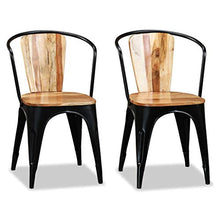 lyrlody- 4 sedie da pranzo in legno massiccio, moderne, per cucina, hotel, ristorante, soggiorno, sala da pranzo, 51 x 52 x 80 cm