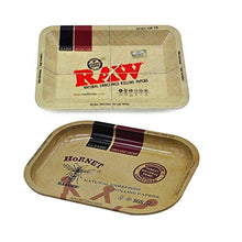 JuneKada Vassoio portaoggetti rettangolo 180x140x15mm Vassoi rotanti Decorativi Piatto Leggero Marrone e Rosso