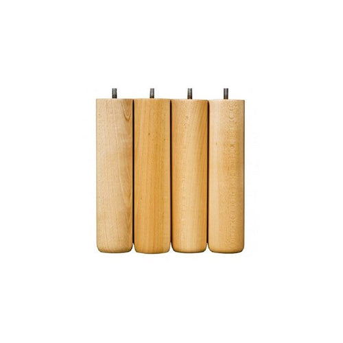 Coreme Piedi 30 cm Naturale, Jeu de 4 Pieds, 30