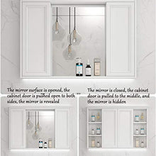 Specchio da Bagno Scorrevole A Scomparsa Specchio da Bagno con Mensola Specchio da Trucco A Parete con Portasciugamani,Small Blue b