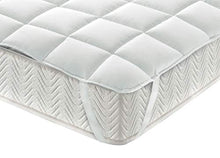 SOFFICIOSO Topper Coprimaterasso Correggi Materasso Trapuntato Igienico MOD Fresh Cotton 1 Piazza E Mezza Topper