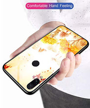 Suhctup Compatibile con Xiaomi Redmi Note 3 Custodia Protettiva in Vetro Temperato 9H + Cornice Paraurti in TPU Silicone Morbido Assorbimento Degli Urti a 360 Gradi Protezione -Albero 2