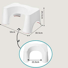 XuZeLii Sgabello da Toilette Accovacciato Addensare Bagno Sgabello igienici Passo Sgabello igienici Sgabello Bambino Donna Incinta anziana gabinetto alla Turca Sgabello Adatto per WC