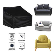 Ydq Fodera per Panca 420D Tessuto Oxford Resistente Impermeabile Antivento Anti-UV Resistente Polvere Fodera per Sedia Lunga