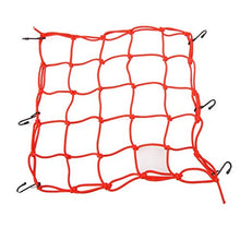 Moto Bike Mesh String Bag Bag Sundries Net Rope Rosso ATV Guanti Casco Guanti Cargo Bagaglio Portatile Casco Moto Net (Color : Red)