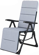 Sedia reclinabile pieghevole da giardino, sedia da giardino, sedia da pausa per il pranzo e la pausa del pranzo, sedia multifunzione regolabile (colore: sedia) + curHION