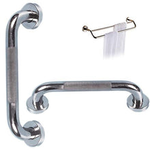 karrychen 304 in Acciaio Inox zigrinato Ispessito Bagno WC Bagno Maniglia a Parete-A #