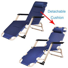 SHUAIIJUAN Sedia per il tempo libero domestico Reclinabile da giardino Sedia pieghevole Sdraio da spiaggia Sedia a sdraio con bracciolo pieghevole regolabile Poltrona reclinabile con Headrest- patio e