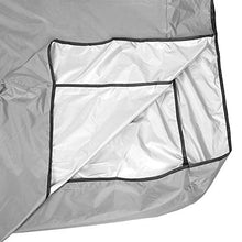 Alinory Tettoia per Altalena con Protezione Impermeabile a Prova di Sole, Copertura per Altalena Resistente alla Polvere, per Cortile da Giardino(Gray)