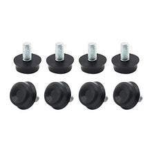 Zhouzl Casa & Giardino 100 PCS Regolabile Rilievo del Piede Mobili Vite Supporto Stub, M6x12 Casa & Giardino