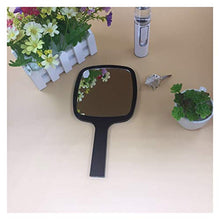 WXL Specchi da Tavolo Specchio per Il Trucco Specchio Portatile Portatile Square Looking Garden Specchio cosmetico con Manico Accessori per la Decorazione Domestica Specchio Trucco con LED
