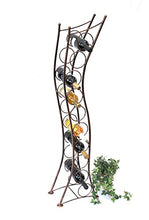 DanDiBo Scaffale per Vini Art.244 Porta-Bottiglie 125 cm Porta-Bottiglie Scaffale per Bottiglie in Metallo