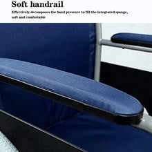 Carrozzine Semoventi, Trasportabili da Viaggio Portatile, Pieghevole Traspirante Cuscino Multifunzione Antiscivolo Assorbimento degli Urti Resistente all'Usura Trolley per Anziani Disabili Senior A