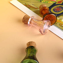 Piccole bottiglie di vetro con sughero, vasetti di vetro con sughero Mix 7 colori.