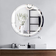 Specchio luminoso a LED, specchio luminoso intelligente, specchio rotondo, specchio da bagno, specchio da bagno a parete, specchio intelligente con specchio antiappannamento lampada, 60 * 60 cm