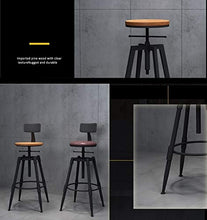 Multifunzionale Bar Stool, Sgabello casa Colazione Soggiorno Camera da Letto Tempo Libero Sgabello (Color : A)