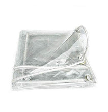 XWZH Telone Impermeabile Telo Impermeabile Trasparente della Copertura della Pioggia Legno Macchinari Auto Piscina incatramata (Color : Clear, Size : 3.5x3.5m)
