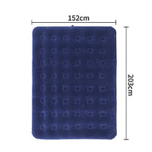 Letto Gonfiabile Doppia Cuscino d'Aria Cuscino Singolo Letto Popolare Materasso Portatile Materasso Portatile,Blue