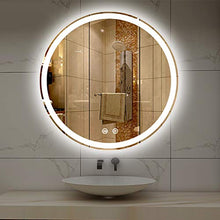 Specchio da Trucco Specchio Ingranditore Bagno del LED Illuminato specchio con Disappannatore dispositivo - Toccare Switch - montaggio a parete - specchio di trucco - Abbigliamento Specchio Specchio -