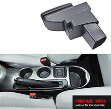 Armrest for N ISSAN Juke ESQ 2014-2017 Braccio ARBREST Box Auto Centro Console Console Braccio Braccio con Funzione Charging 7 Porte USB LED LED (Color : Black with Red Line)