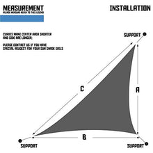 NOPEXTO Vela Ombreggiante,Tenda A Vela Triangolare,Protezione Raggi UV Vela Tenda, Impermeabile E Resistente, per Giardino Balcone Terrazza (4×4×5.7m,Rosso)