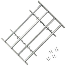 taofuzhuang Griglia Regolabile Protezione finestre 4 Barre trasversali 700-1050 mm Articoli di ferramenta Materiali da Costruzione Finestre