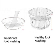 ERHANG Saune Bacino Di Pedicure Pediluvio Barile Pediluvio In Legno Massello Bacino Adulto Piccolo Tuffo Piede In Legno Prodotti Per L'igiene Della Casa,B