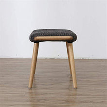 Hyy-yy, sgabello da trucco stile country con sgabello imbottito per trucchi, sedia per pianoforte, panca in camera da letto, bagno, facile da abbinare (colore, dimensioni: 63 x 36 x 38 cm)