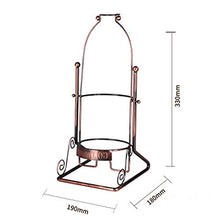 AndyJerzy Esposizione del Supporto del Vino Stand-Alone Bicchiere da Vino Titolare a Testa in Giù Home / 6 Bicchieri da Vino di stoccaggio Display Stand