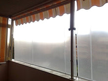 Tenda Antipioggia in PVC retinato Semitrasparente. Larghezza x Altezza (350x200)