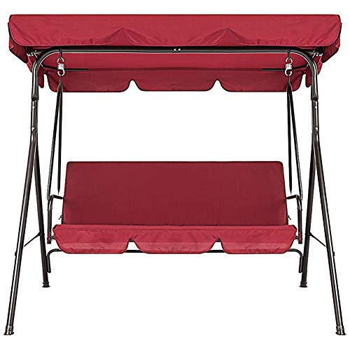 Dondolo Coperti da Giardino Acqua Resistan Solo for La Sede Esterna Hammock, Grande for Parasole, Giardino Sostituzione Estate Altalena Canopy Copertina