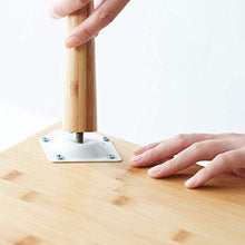 LYHY Nest of Tables Tavolino da caffè Bianco Tavolini da Salotto Comodino in Legno Comodino in Legno con 2 cassetti e portaoggetti, Comodini Alti Moderni per Camera da Letto Comodino, 645 mm