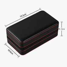 Portasigari Portatile Fatto a Mano Cigar Humidor Di Legno Cedro Spagnolo Cuoio Sintetico Scatola Di Sigari, Humidor Per Viaggi Affari Regalo Perfetto Per Cigar Lovers