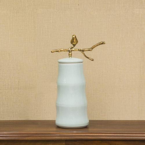 FGDSA Statua Creativo Ceramica Stoccaggio Pentola Ornamenti Soggiorno Ingresso Armadietto del Vino Decorazioni per la casa Tavolo Mobile TV Espositore Ornamenti Artigianali (Dimensioni: C)