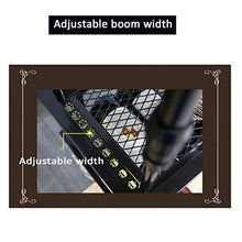 Wine Rack, Wine Rack regolabile bicchieri di vino rosso Holder Hanging Wine Rack Industriale 2-Tier europeo Vetro di Champagne di stile del ferro nero della cremagliera del Retro tazza creativa Contie