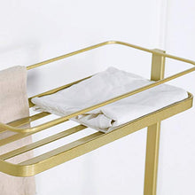 DHR- 3 Tier Bagno Utility Carrello con ruote, Ripiani metallici creativa dispensa scaffalature, stretta Cucina Carrello, Cosmetic Stoccaggio Carrello cassetti ristorazione trolley bagagli