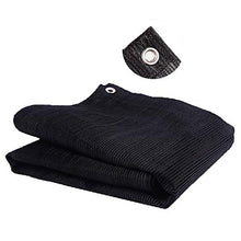 WXQIANG Backyard Parasole Canopy, Panno dello Schermo Protezione UV con Occhielli Robusta, Durevole Paralume in Tessuto for Il Giardino, Patio, Veranda - Nero Protezione Solare, Isolamento Termico