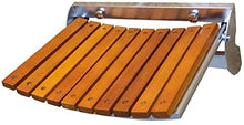 Sgabello in Legno di Superficie in Acciaio Inossidabile Che Piega Parete Sgabello Sedia Parete Parete Sgabello Muro Sedia Bagno