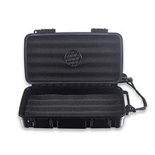 Minmin Cigar Box di plastica sigillato a Tenuta di Spugna Fodera Portatile Humidor Cigar Box, 220x130x52mm Accessori del Sigaro (Size : 220x130x52mm)