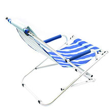 Pierre Cardin, Celeste, Linea Haiti, Sedia Sdraio dondolino Lilla, Mare Giardino, Alluminio, 60x50x35