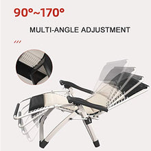 Soul Case Tessuto sostitutivo Oversize per Sedia a gravità Zero, sedie da Giardino, Tela a Rete Larga da Salotto, per Giardino all'aperto, Giardino, Piscina, Piscina, Bungee reclinabile