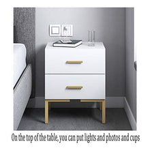 Comodini Camera Locker, Camera da Letto, Soggiorno Locker, Living Room Divano Fianco del Mobile (Color : White)