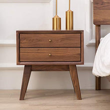 XiuHUa Comodino - Camera da Letto nordica in Legno massello con Comodino a cassetti Semplice e Moderno Stile Multi-Funzionale con mobili Mobili da Camera da Letto (Size : 48x38x50cm)