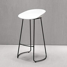 SHIJING Sgabelli Cucina Moderni Sgabelli da Bar in Ferro battuto Nordico | per Counter Cafe Kitchen Breakfast Pub | Sgabello da Bar Creativo Semplice per Il Tempo Libero | Carico Massimo 200 kg