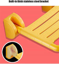Sgabello per Doccia Sgabello doccia a muro Pieghevole Doccia Sedile Sedia Sedia Sgabello a foglia di goccia, Sedile da bagno pieghevole, Sgabello per doccia pesanti Sgabello Sedile Peso 200KG Sedia da