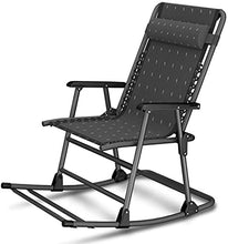 Summer Recliner Pieghevole Lounge Chair Lazy Office Outdoor Beach Sedia a Dondolo Sedia ospedaliera Sedia per Patio Regolabile